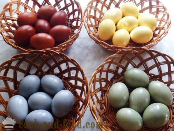 Naturlige farvestoffer til æg til påske - hvordan man laver en naturlig farvestof derhjemme