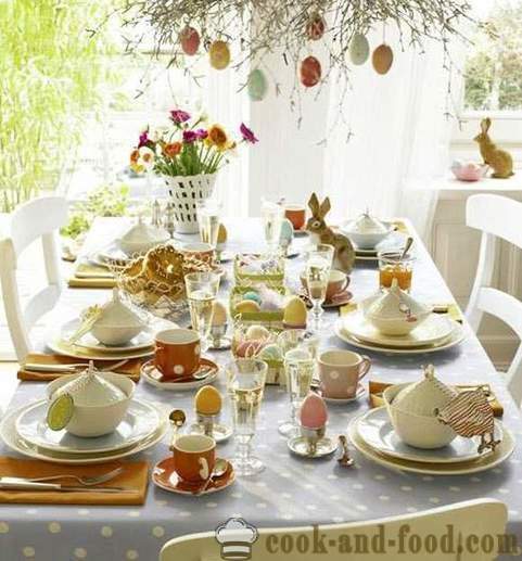 Kulinariske traditioner og skikke påske - Påske bord i slavisk ortodokse tradition
