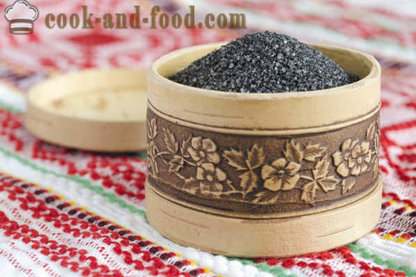 Chetvergova salt - en traditionel påske sort salt, enkle opskrifter hvordan man laver sort salt.