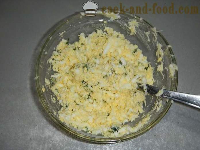 Lækre kødboller fyldt med æg og ost - hvordan man laver frikadeller med fyld, en trinvis opskrift med fotos.