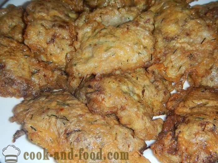 Chops kyllingelever - hvordan man laver koteletter fra leveren
