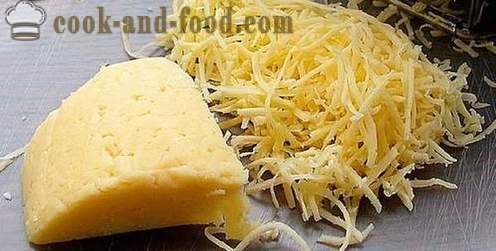 Svampe proppet med ost og bages i ovnen. Enkel og lækre opskrifter med fotos.