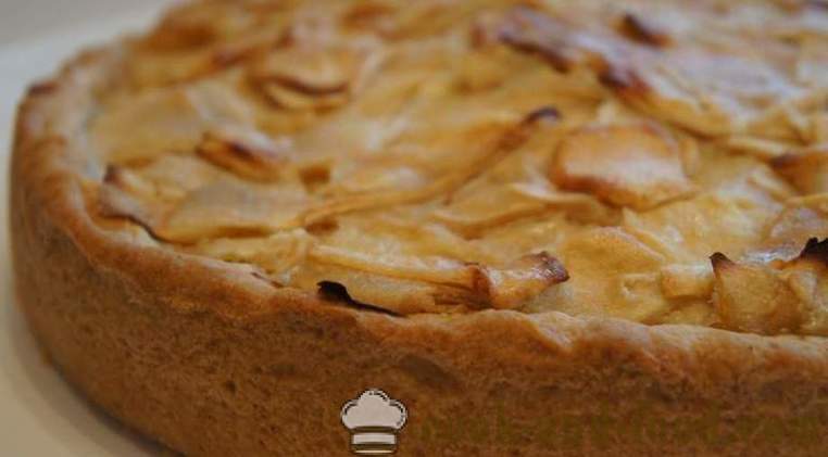 Tsvetaeva opskrift på æbletærte med video, kok - enkel cirkel - lækker