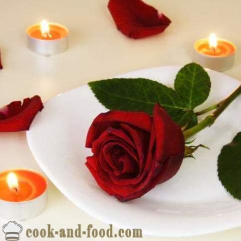 En romantisk middag eller menu for to - video opskrifter derhjemme
