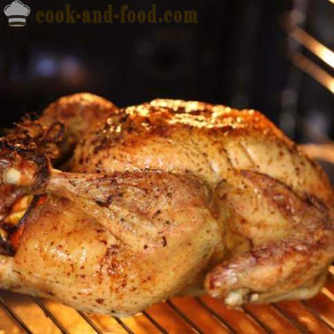 Hvor lækker bagt kylling i ovnen - video opskrifter derhjemme