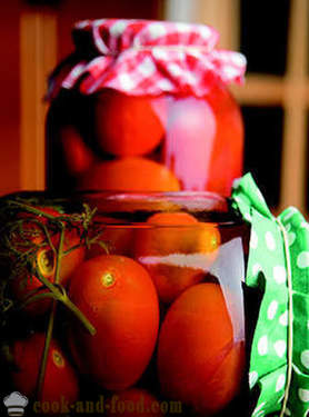 Tomater til vinteren: 5 opskrifter indenlandske præparater - video opskrifter derhjemme