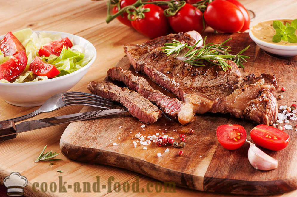Rump steak: 3 bedste opskrift