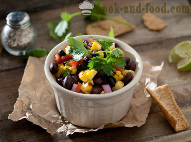 Salat med majs og oliven 3 nye opskrifter - video opskrifter derhjemme