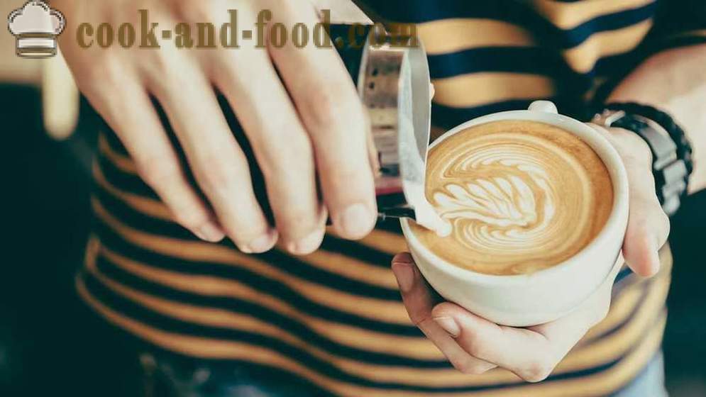 Træk på kaffe: maleri latte kunst