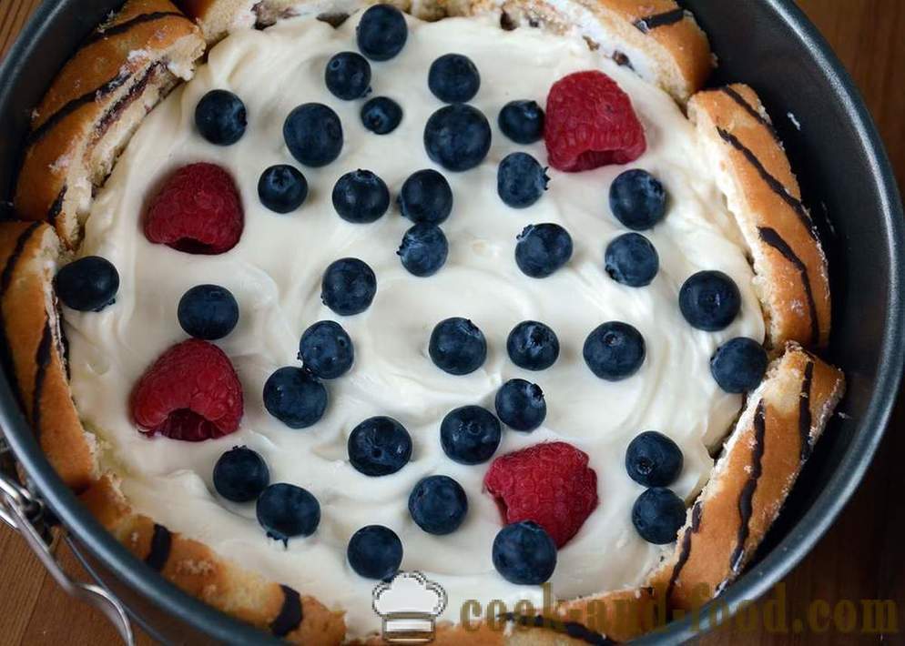 Berry cheesecake i 20 minutter - video opskrifter derhjemme