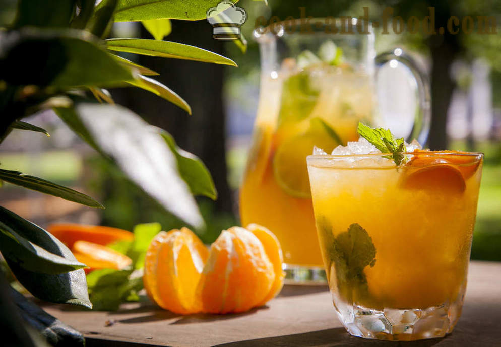 Frisk friske: mandarin mojito mynte og hindbær limonade - video opskrifter derhjemme