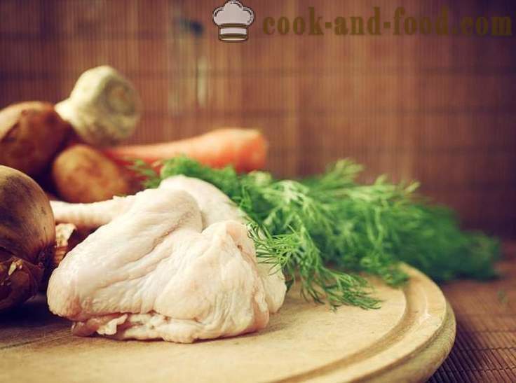 4-retters middag: kylling - video opskrifter derhjemme